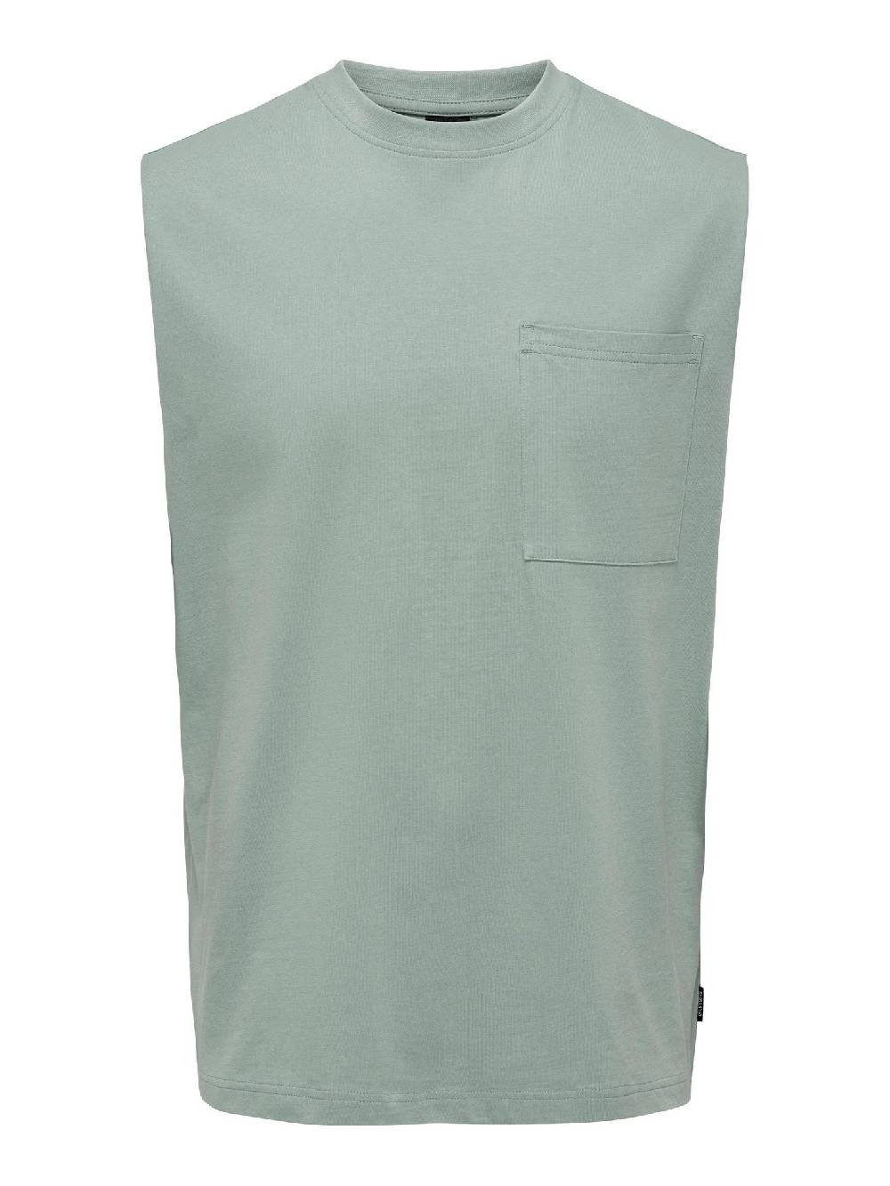 Only & Sons Onsfred RLX Pocket Slvless TEE (262078 Silver Blue)