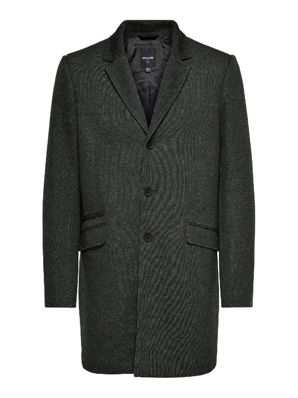 Only & Sons Onsjulian King Coat IN OTW VD CS (187719 Peat)