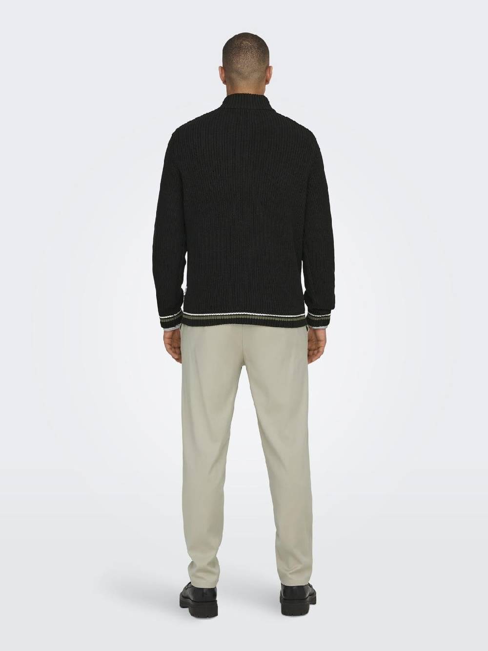 Only & Sons ONSLIMA LIFE REG 5 MIX BOX KNIT BTS (Black)