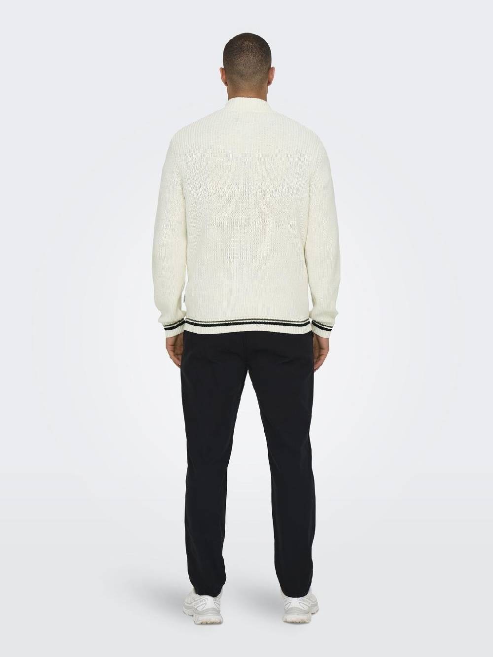 Only & Sons ONSLIMA LIFE REG 5 MIX BOX KNIT BTS (Cloud Dancer)