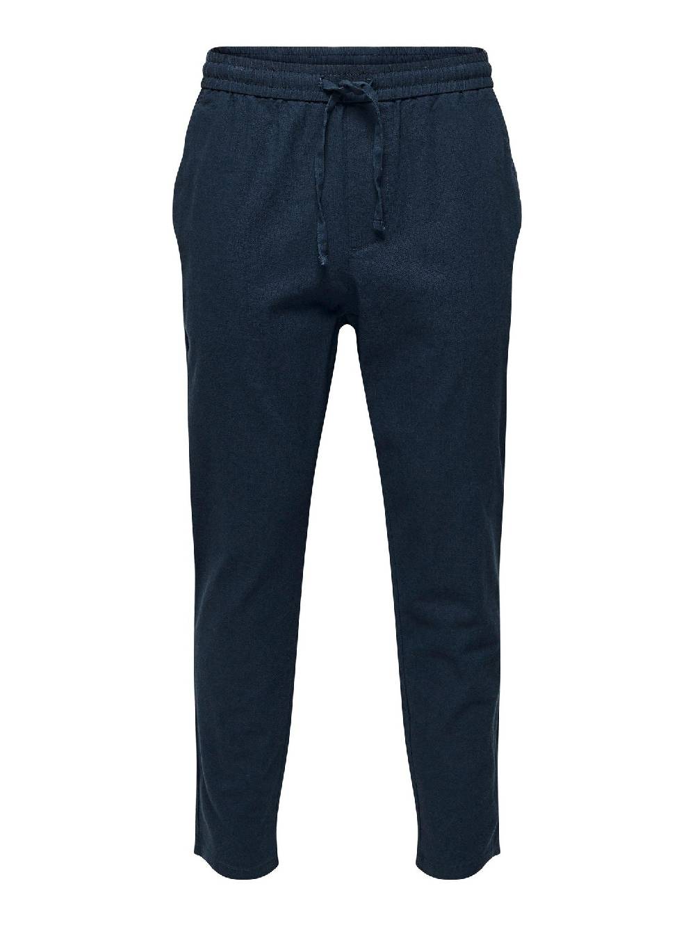 Only & Sons Onslinus Crop 0007 COT LIN PNT (187197 Dark Navy)