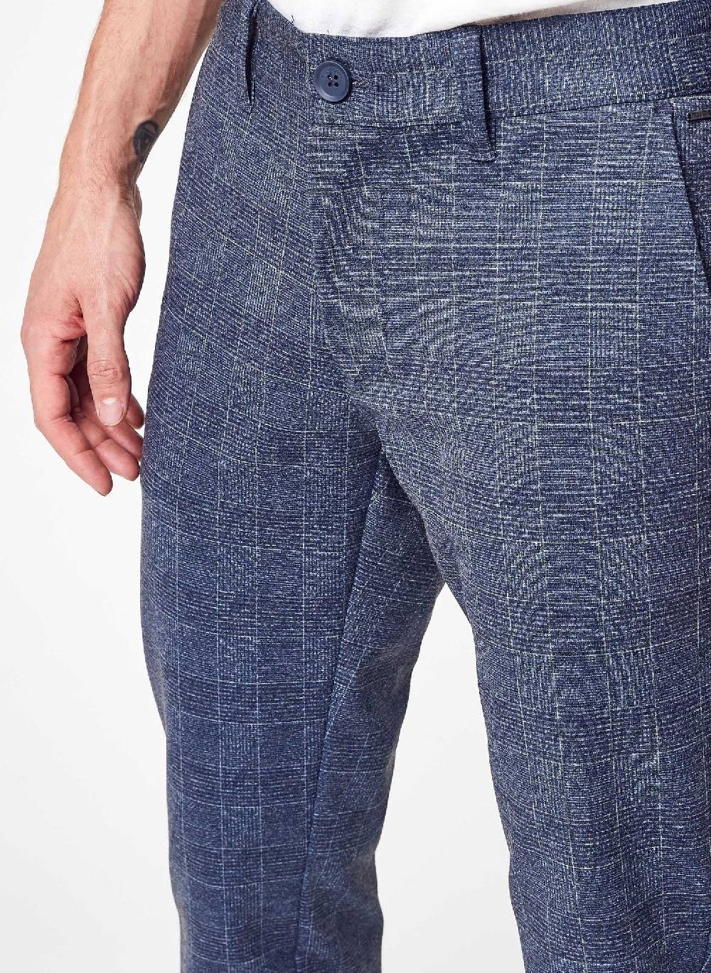 Only & Sons ONSMARK Check Pants HY 9887 (192818 Dress Blues)