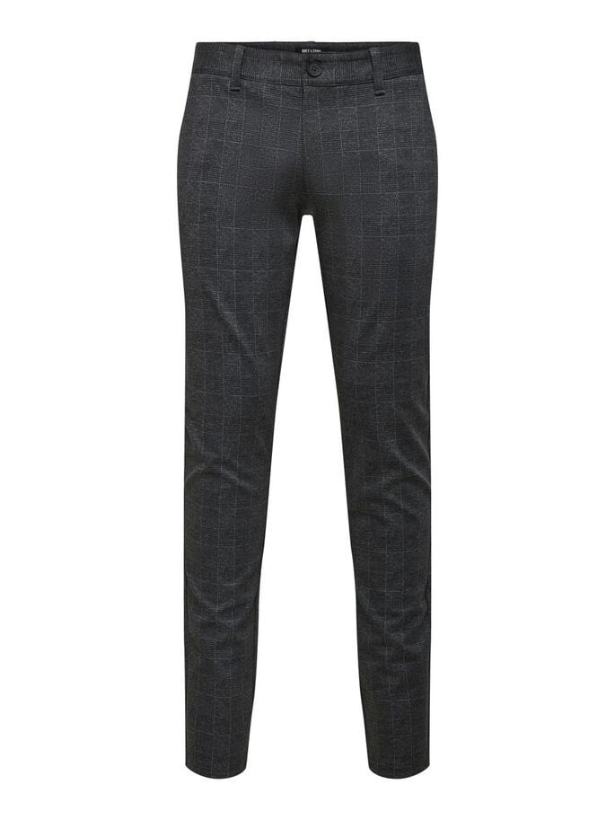 Only & Sons ONSMARK Check Pants HY 9887 NOOS (187679 Black)