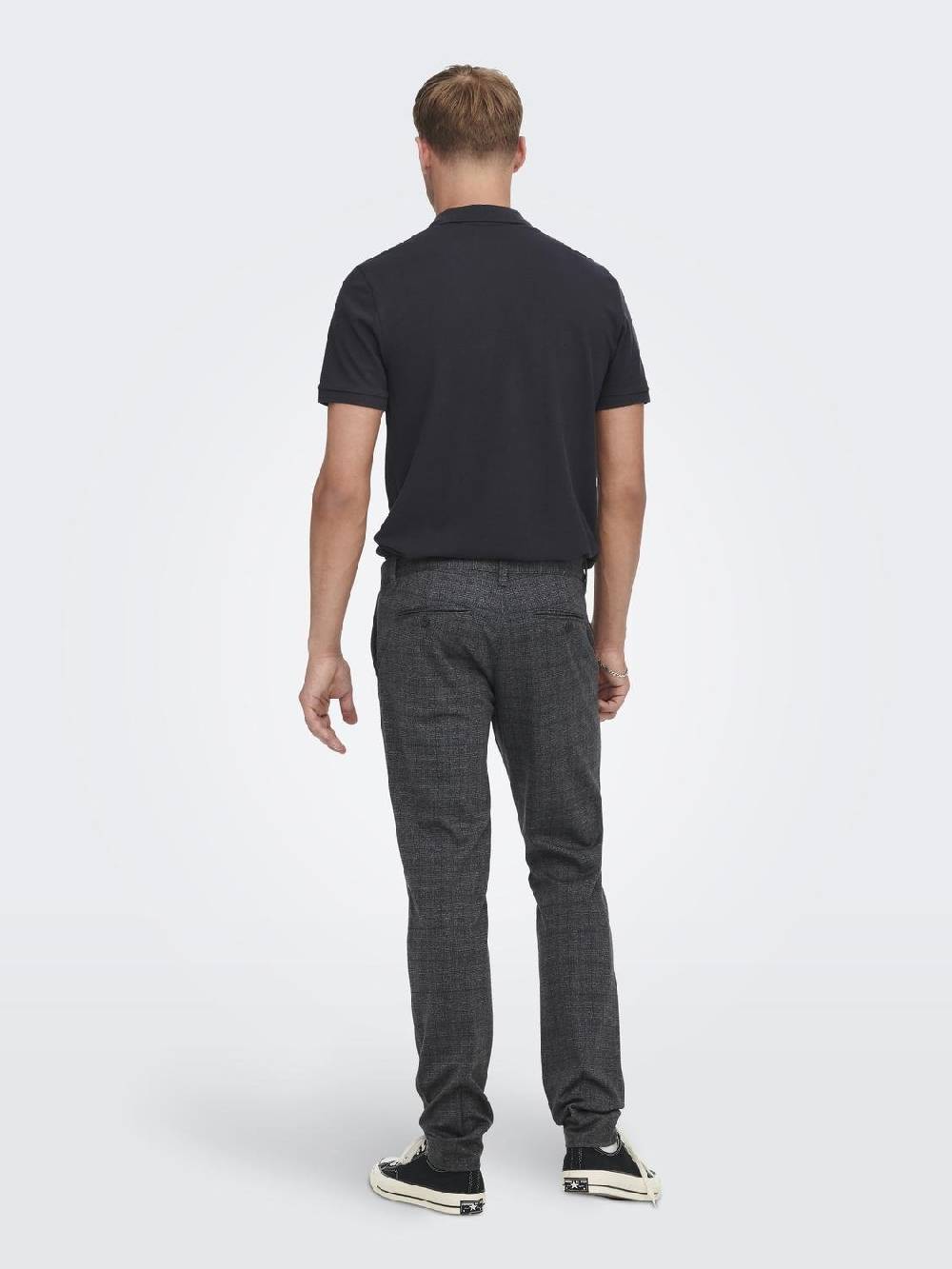 Only & Sons Onsmark Pant Check GW 1451 NOOS Phantom 22021451
