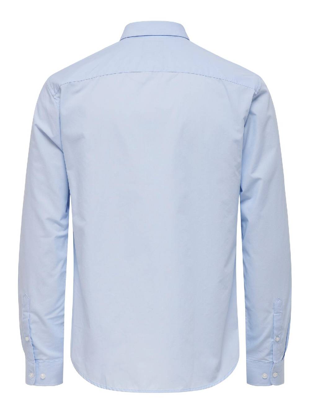 Only & Sons Onssane LS Solid Poplin Shirt (198830 Cashmere Blue)