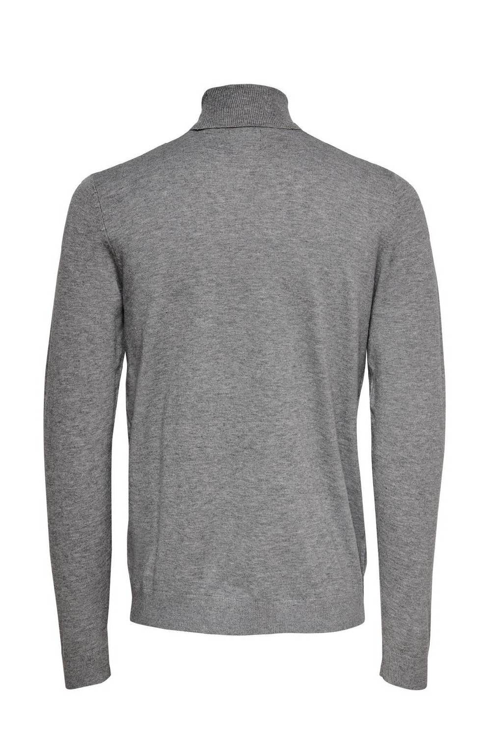 Only & Sons ONSWYLER Life Roll Neck Knit Grey Melange