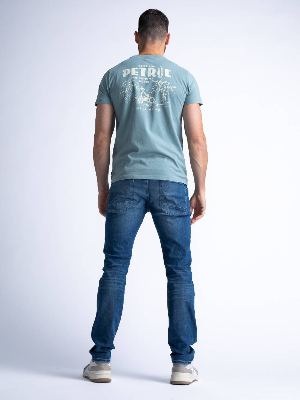 Petrol M-1040-TSR635 (5179 Aqua Grey)