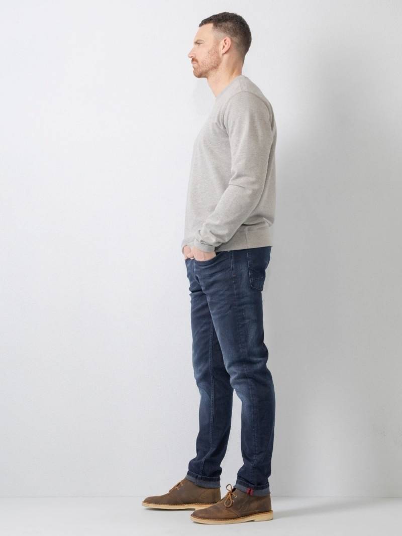 Petrol RUSSEL - Men Denim Tapered (5803 Dark Faded)