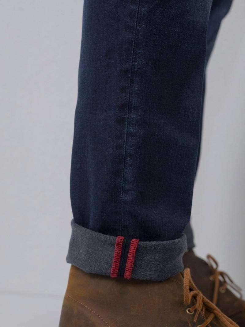 Petrol RUSSEL - Men Denim Tapered (5803 Dark Faded)