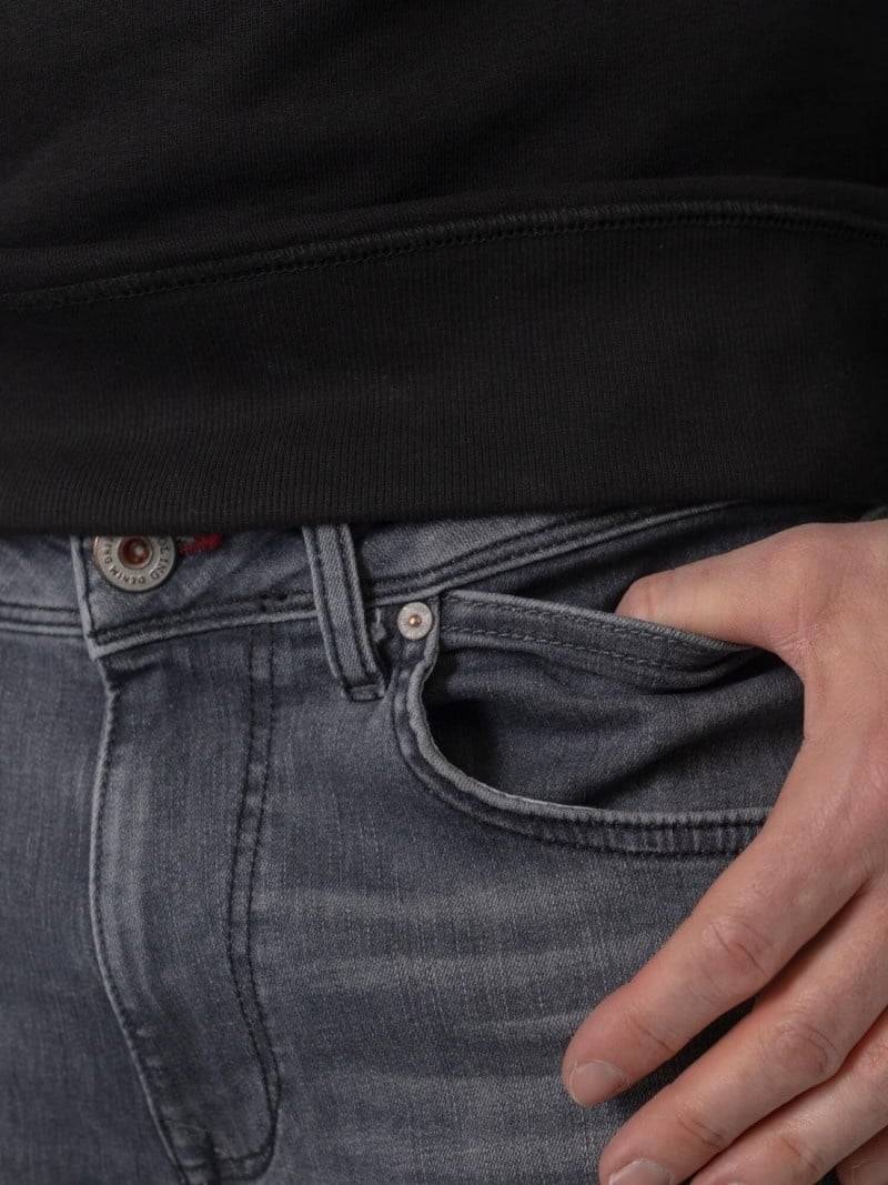 Petrol RUSSEL - Men Denim Tapered (9700 Grey)