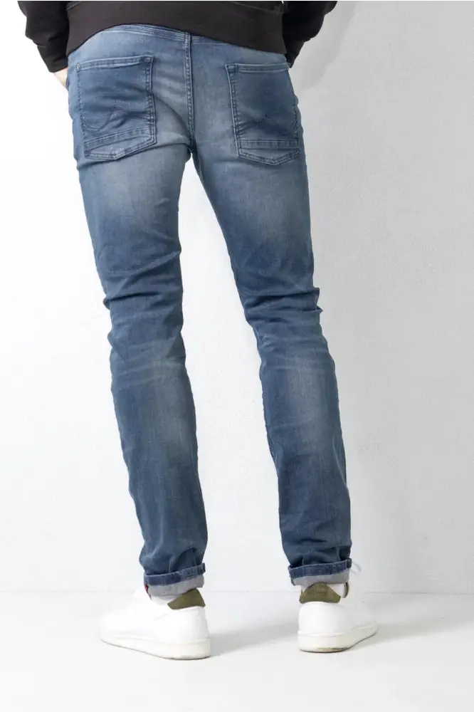 Petrol SEAHAM - Men Denim Slim Fit (5812 Blue Black)