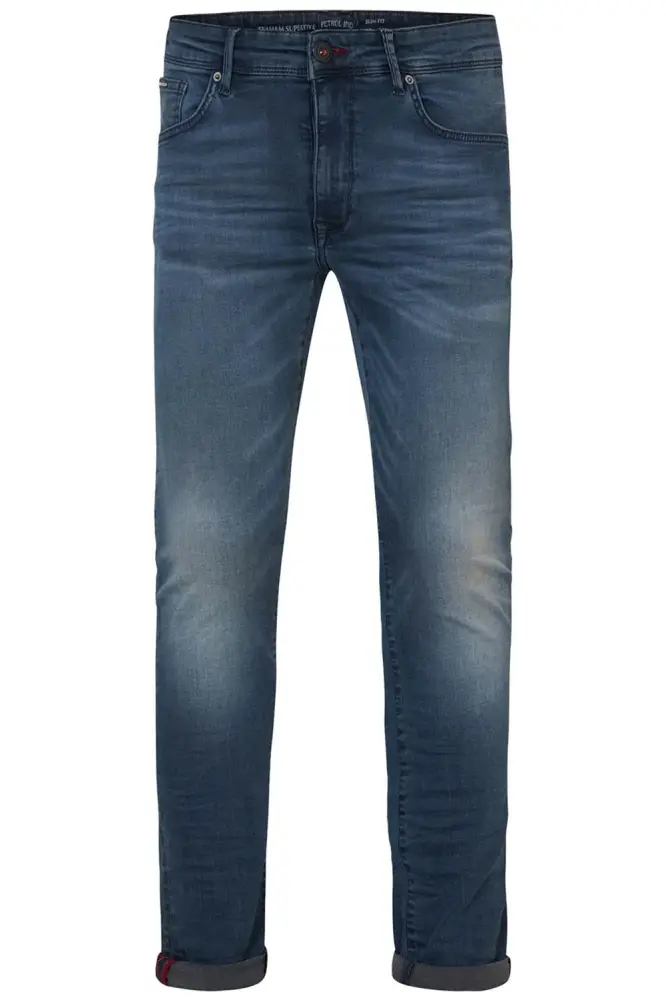 Petrol SEAHAM - Men Denim Slim Fit (5812 Blue Black)