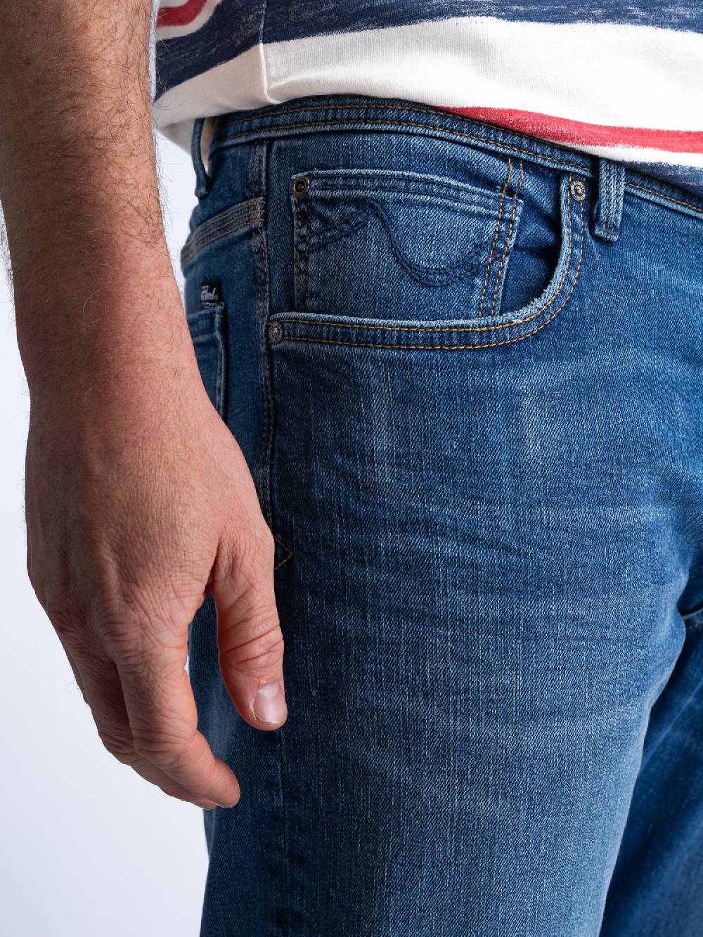 Petrol STARLING - Straight Denim (5751 Midium Used)