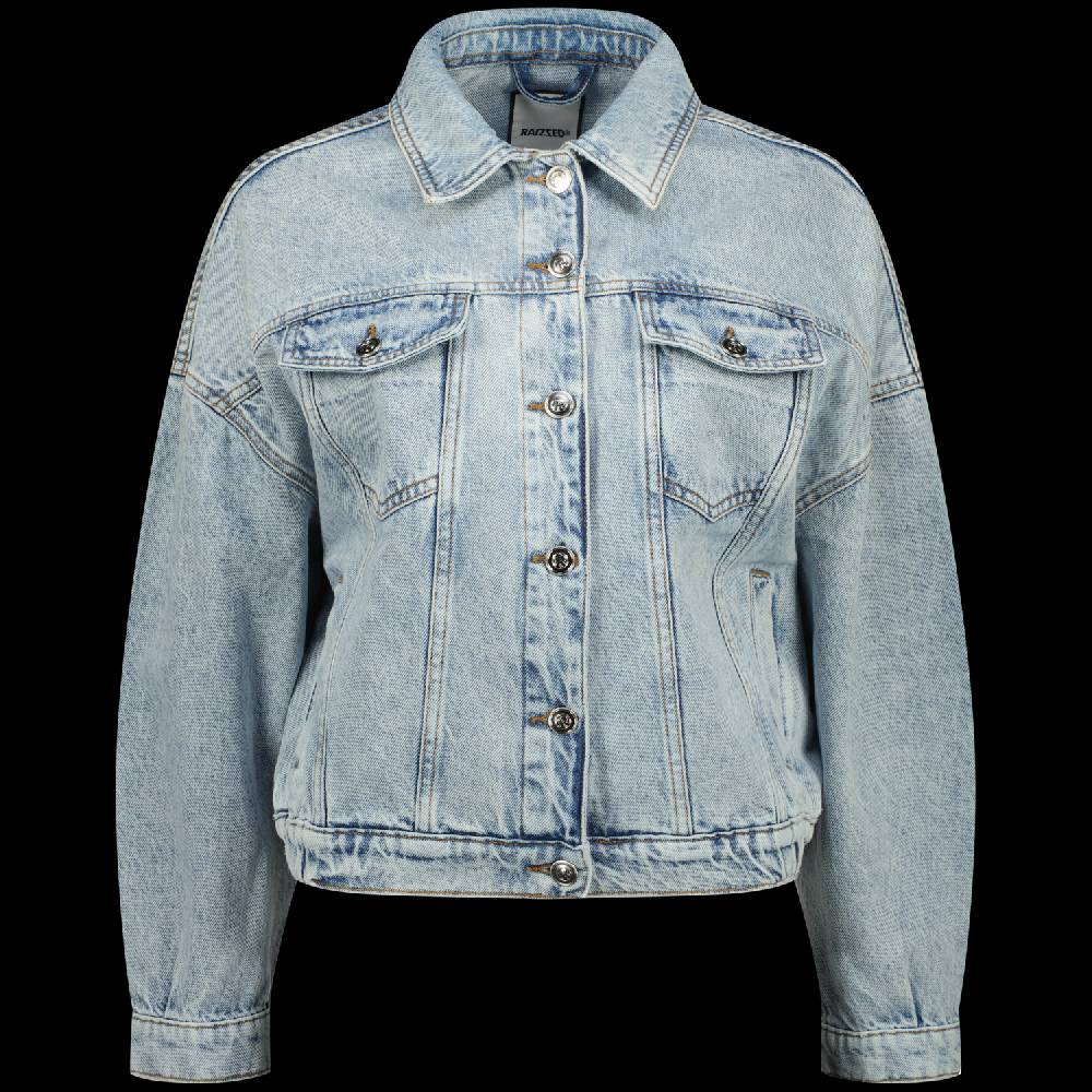 RAIZZED VERONICA Denim Jacket - Light Blue Stone