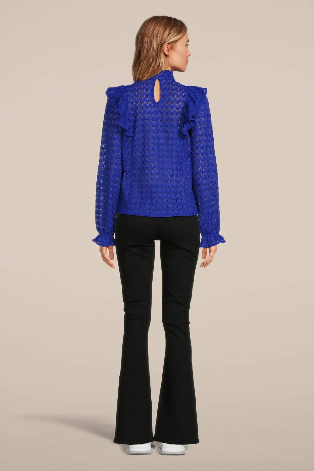 RAIZZED WOMEN Eclipse Black Flare Jeans