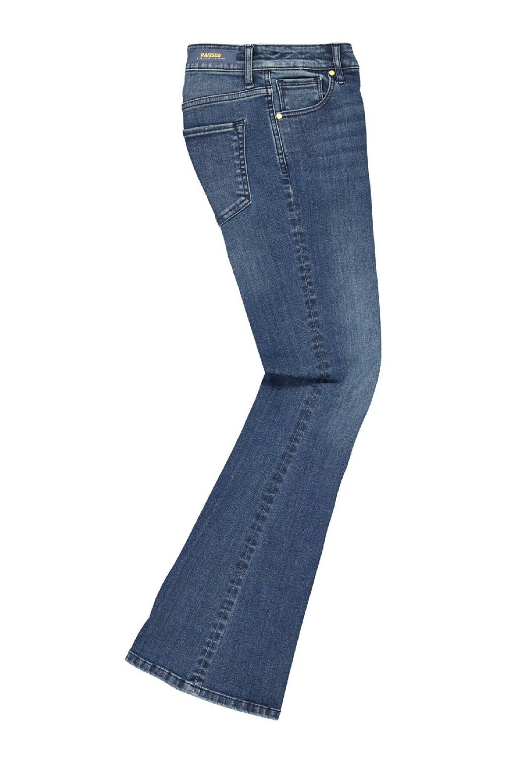 RAIZZED WOMEN Eclipse Dark Blue Stone Flare Jeans