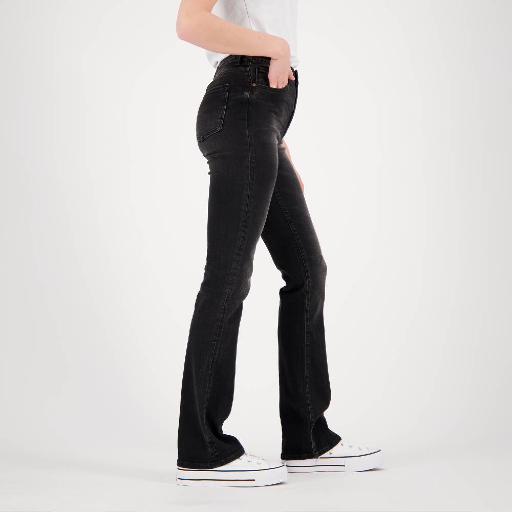 RAIZZED WOMEN Faye Black Stone Bootcut Jeans