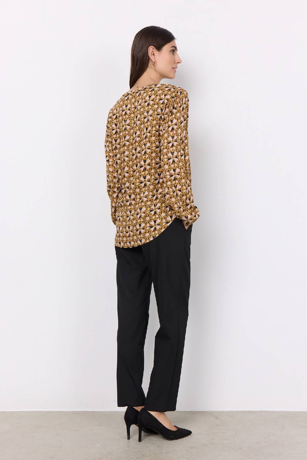 Soya Concept SC-FELICITY AOP 434 (3460C GOLDEN YELLOW COMBI)