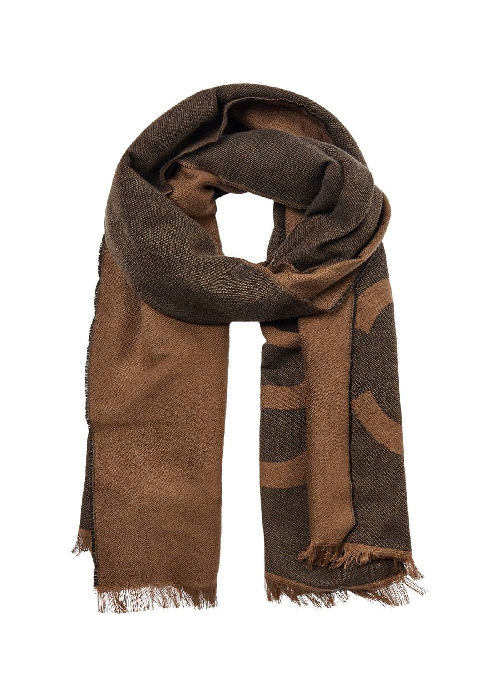Soya Concept SC-HALDIS 1 SCARF (8700 SEPIA BROWN COMBI)