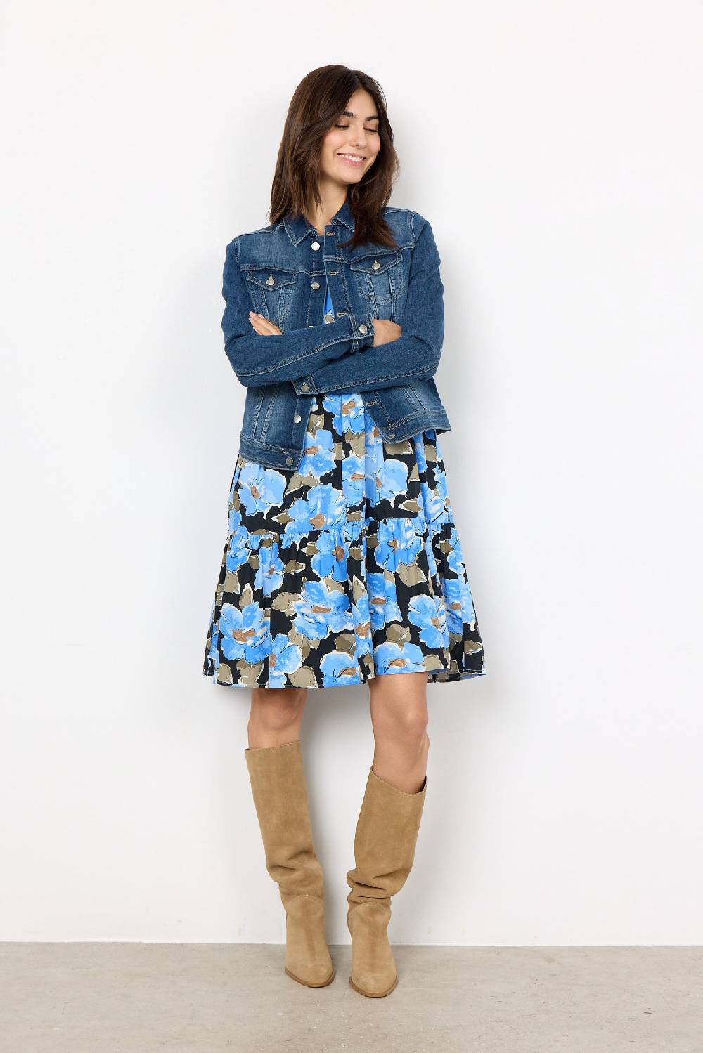 Soya Concept SC-KIMBERLY 3 JACKET (2494 DARK BLUE DENIM)