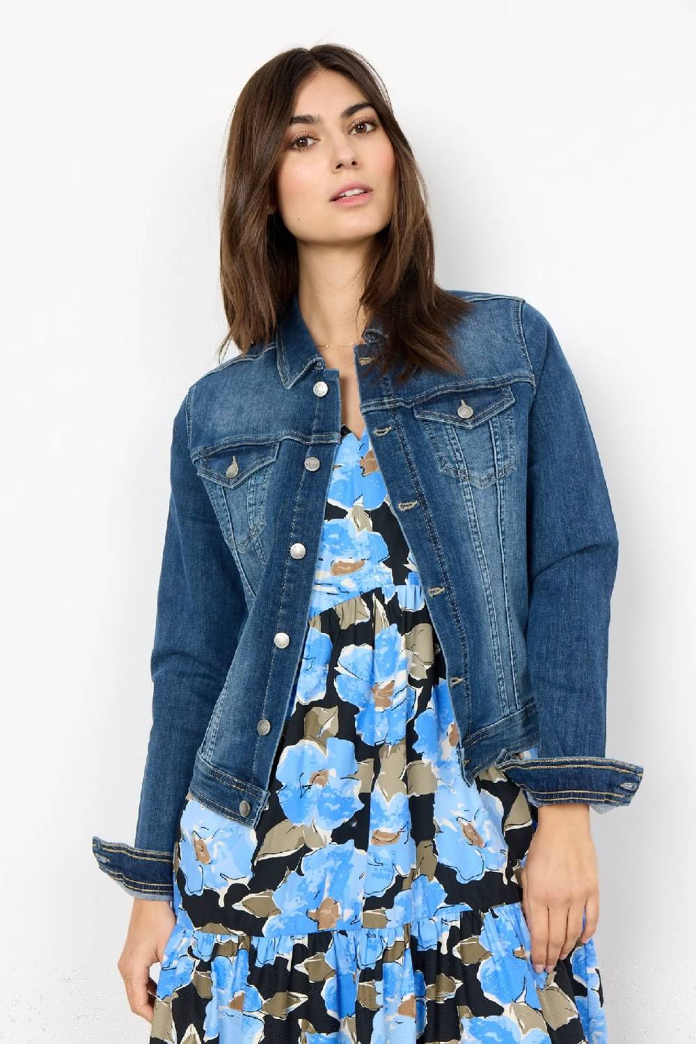 Soya Concept SC-KIMBERLY 3 JACKET (2494 DARK BLUE DENIM)