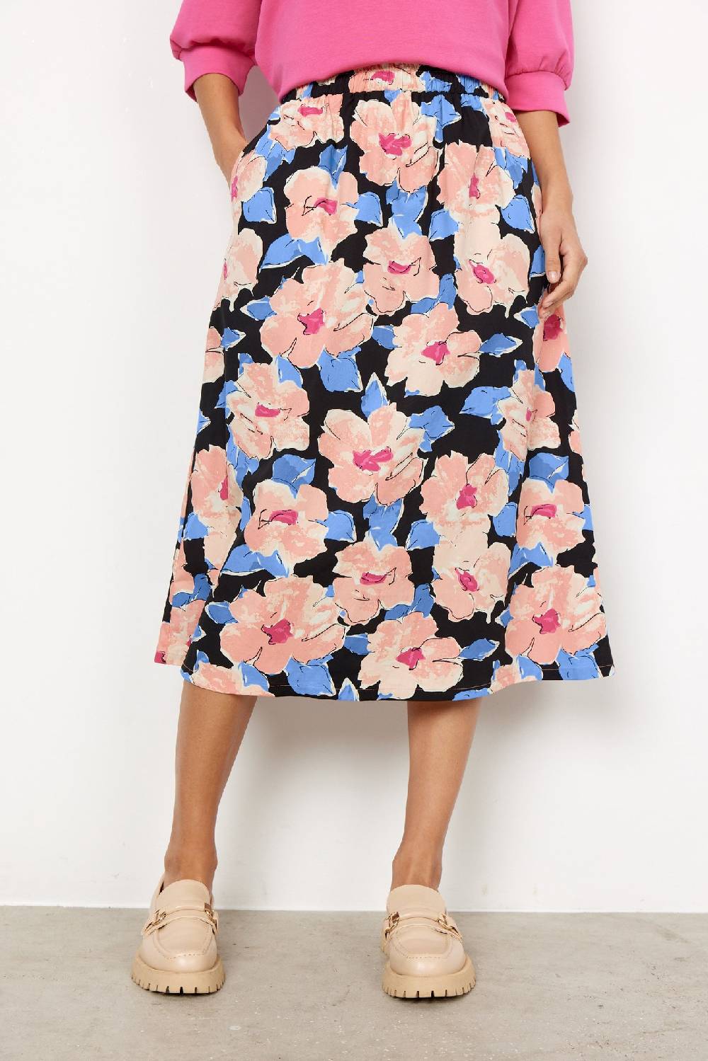 Soya Concept SC-KRESTI 3 SKIRT (3434 CORAL HAZE COMBI)