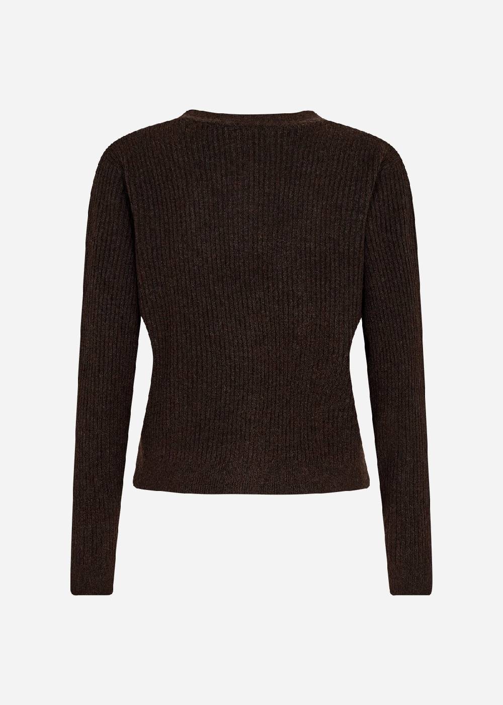 Soya Concept SC-NESSIE 26 CARDIGAN (98910 COFFEE BEAN MELANGE)