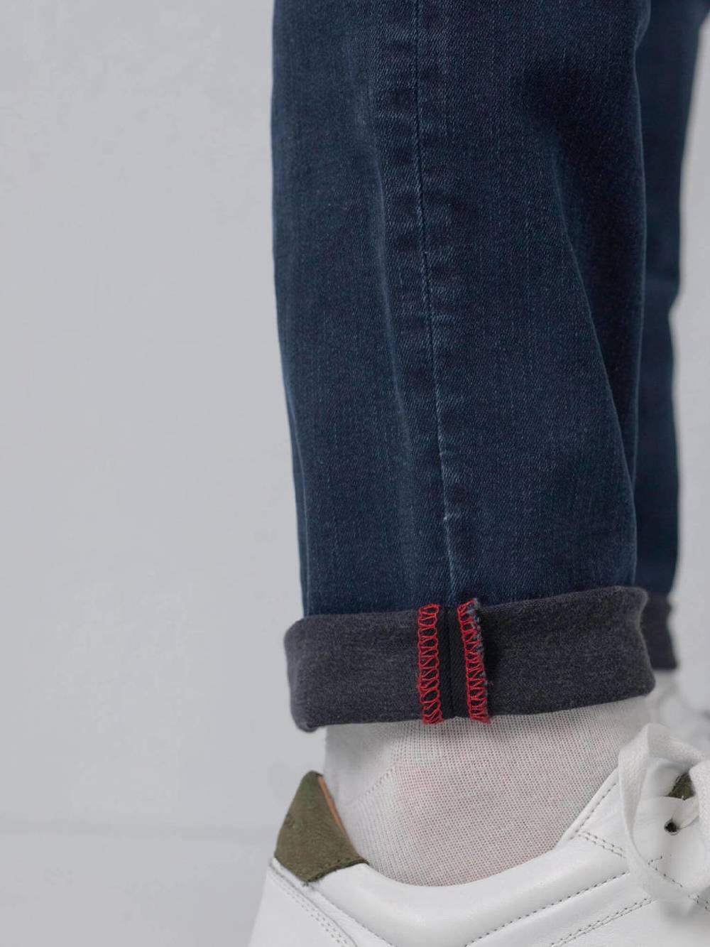 Petrol SEAHAM-Classic - Men Denim Slim Fit (5855 Midnight Blue)