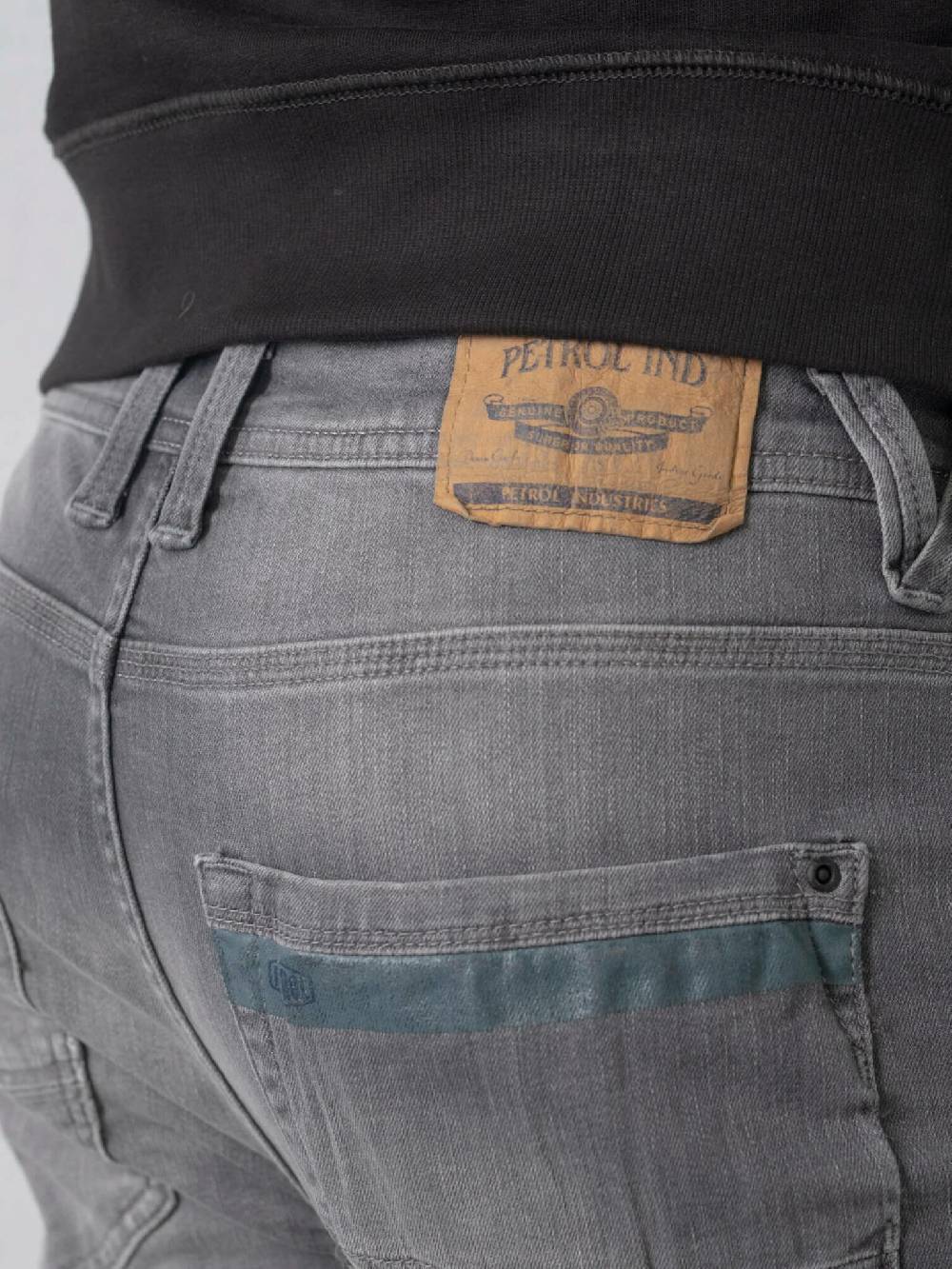 Petrol SEAHAM-TRACKER - Men Supreme Stretch (9703 Dusty Silver)