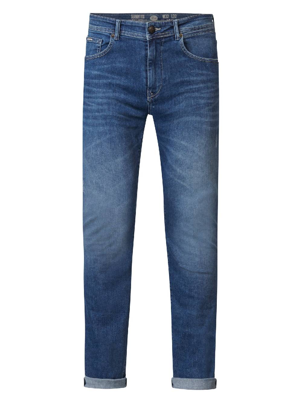 Petrol SEAHAM VTG Men Denim Slim fit (5702 Light Vintage)