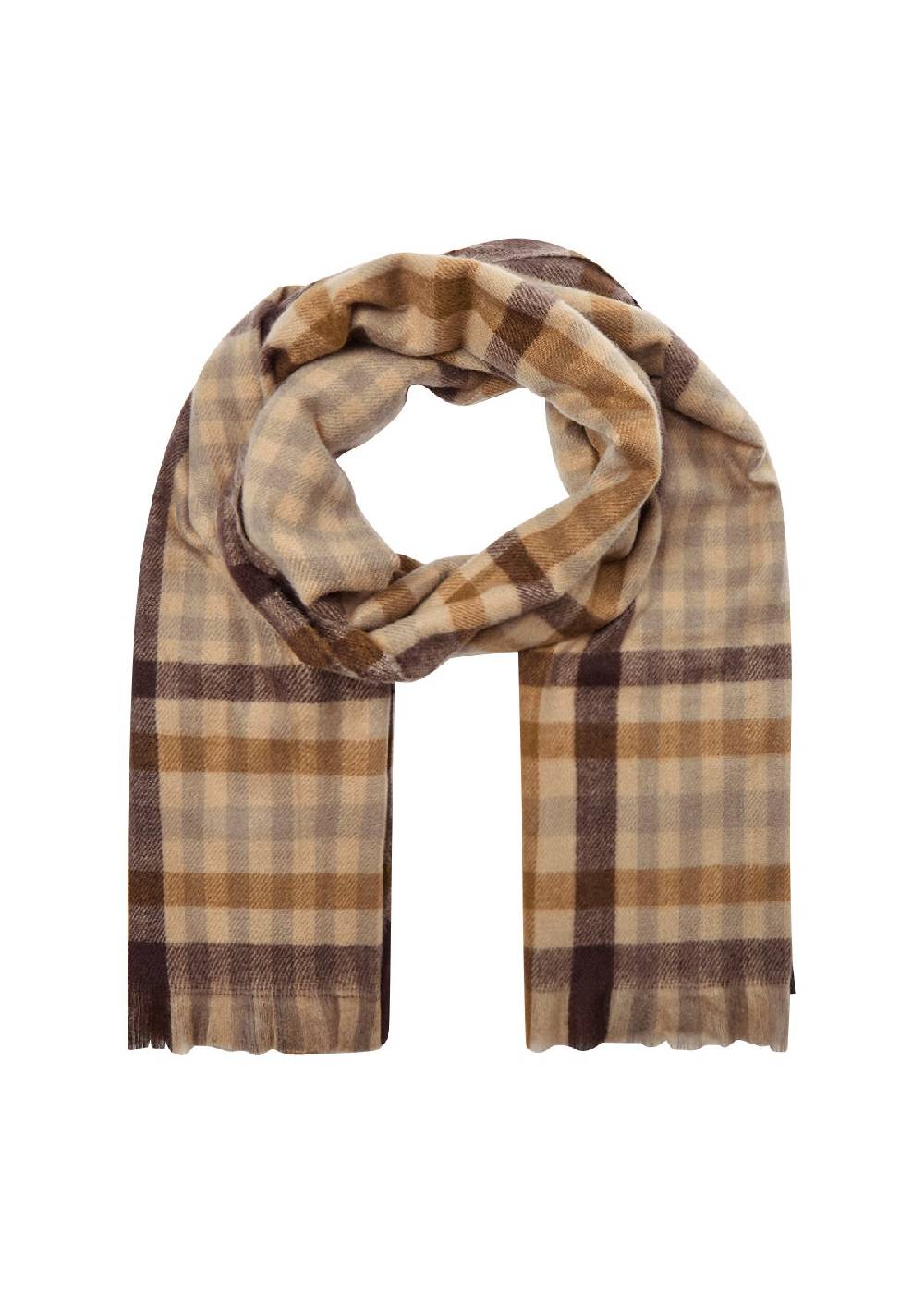 Soya Concept SC-GIN 1 SCARF (8525 SPICE BROWN COMBI)
