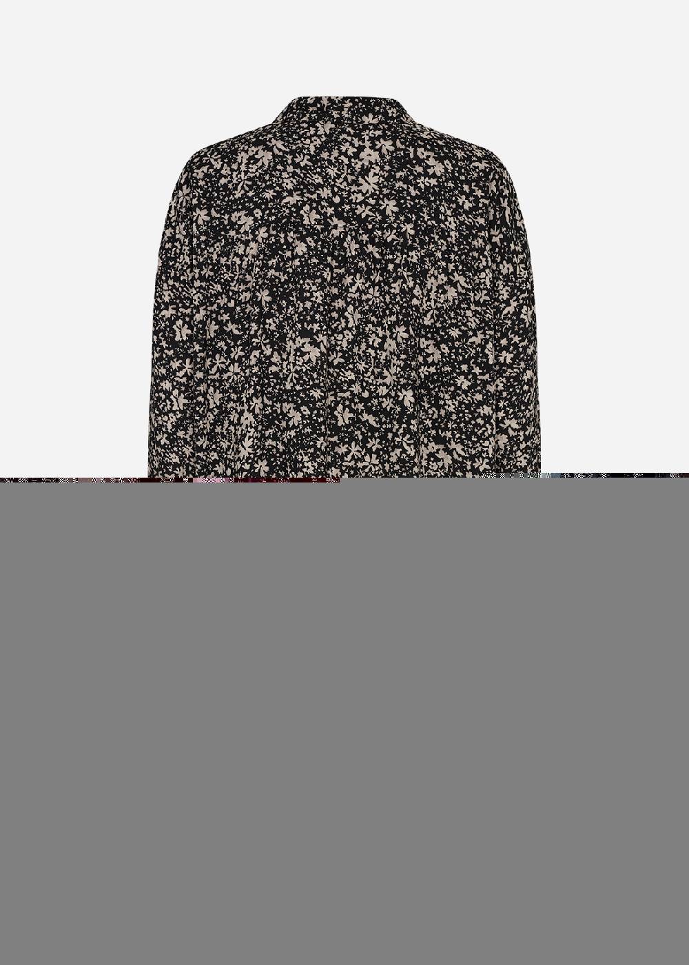 Soya Concept SC-HAYAT 2 BLOUSE (9999 BLACK COMBI)