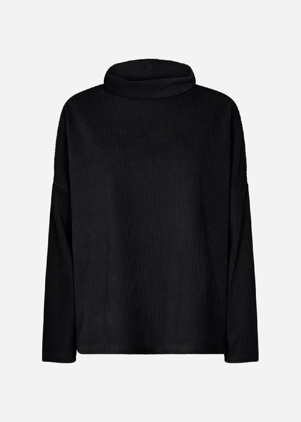 Soya Concept SC-HEATHER 1 BLOUSE (9999 BLACK)