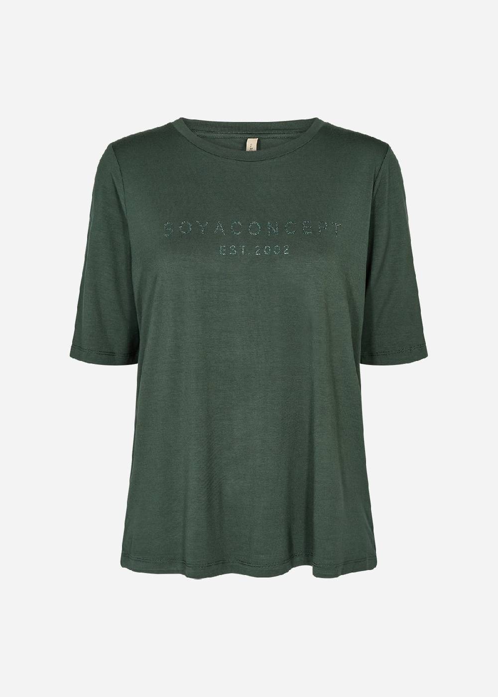Soya Concept SC-NAIMA 27 T-SHIRT (7842 FOREST GREEN)