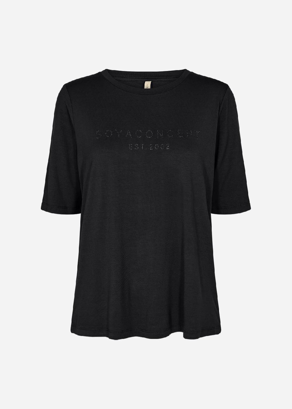 Soya Concept SC-NAIMA 27 T-SHIRT (9999 BLACK)