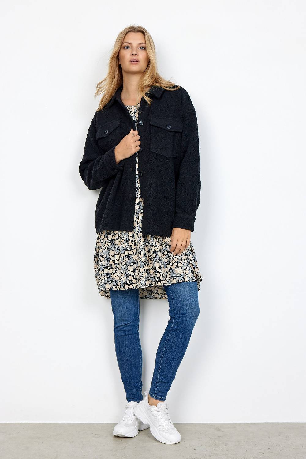 Soya Concept SC-TRINE 7 SHIRT (9999 BLACK)