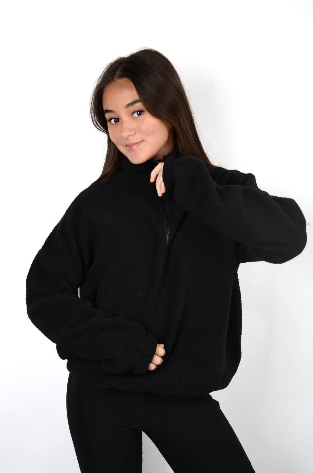 Soya Concept SC-TRINE 8 BLOUSE (9999 BLACK)