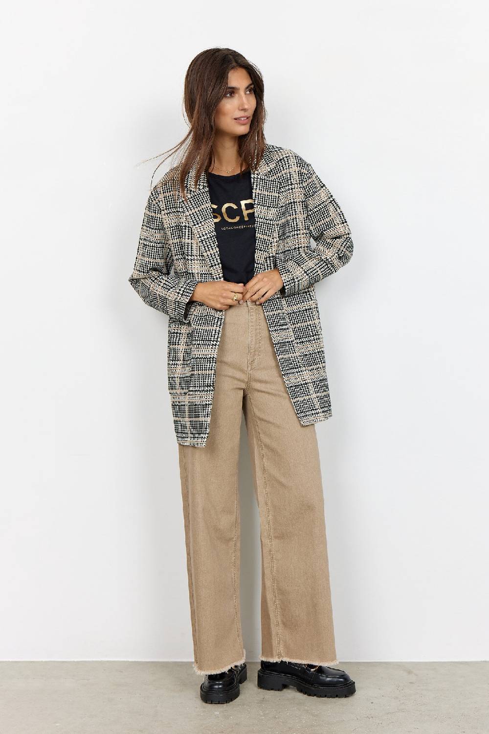 Soya Concept SC-TRIPOLI 5 BLAZER (8205 SAND COMBI)