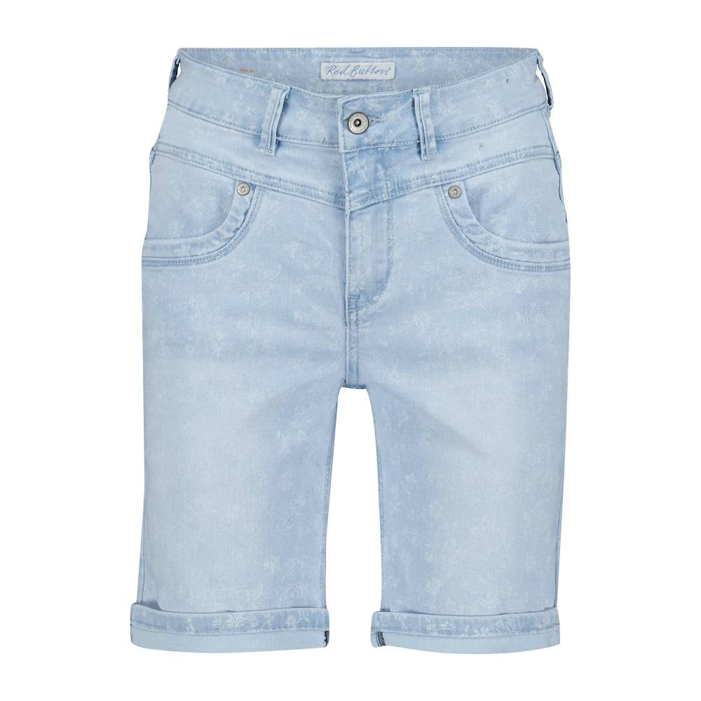 Red Button Srb3961 - Sienna Short Denim Flower (108 Bleach)