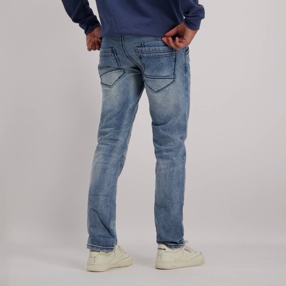 Cars Jeans YARETH Tapered Str. Blue Used Milford Wash