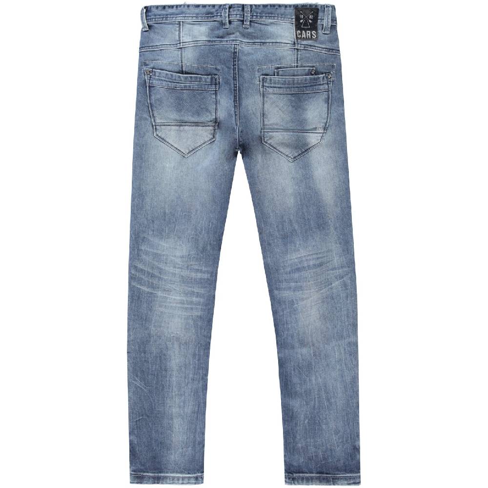 Cars Jeans YARETH Tapered Str. Blue Used Milford Wash