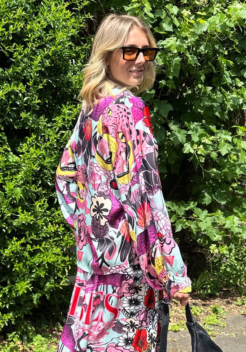 Miss Goodlife Bluse Good Vibes Only