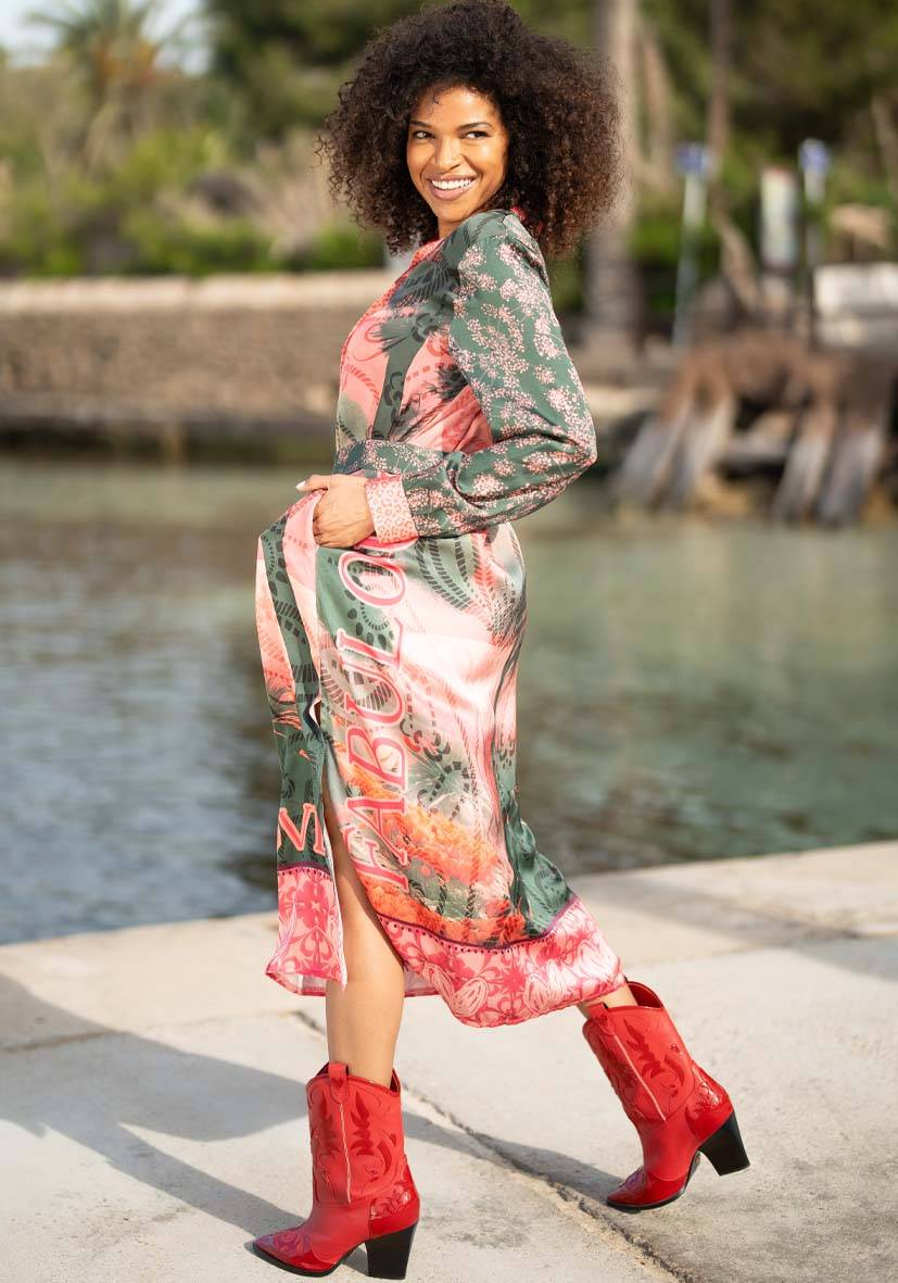 Miss Goodlife Dress Hollywood Love Midi