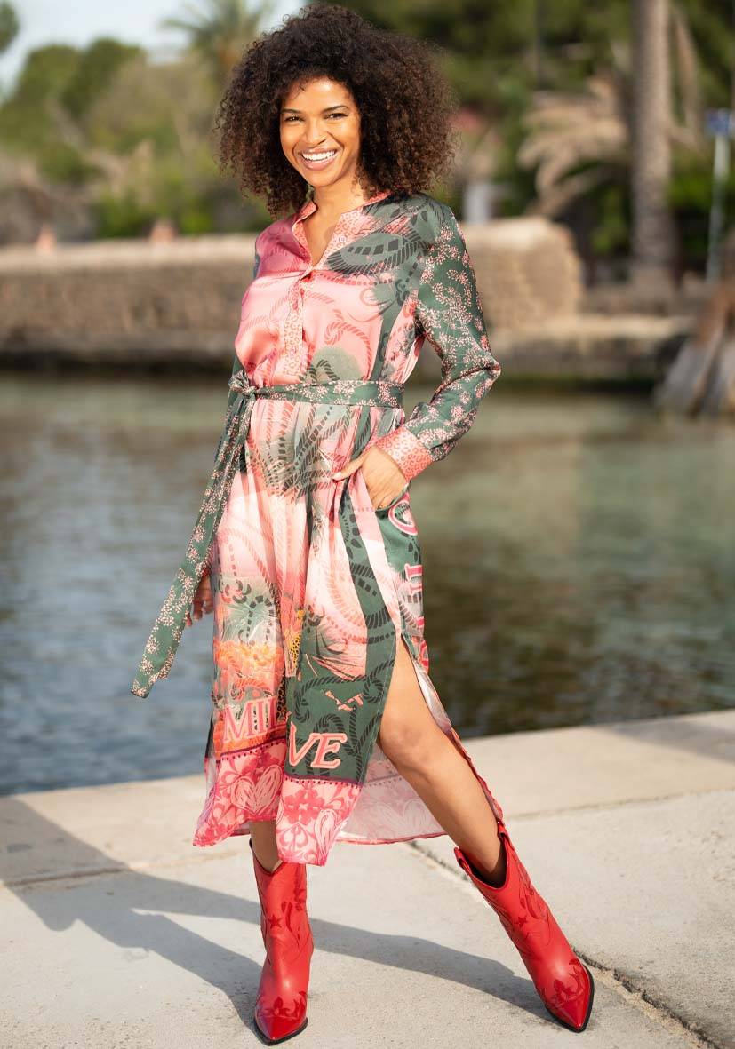 Miss Goodlife Dress Hollywood Love Midi