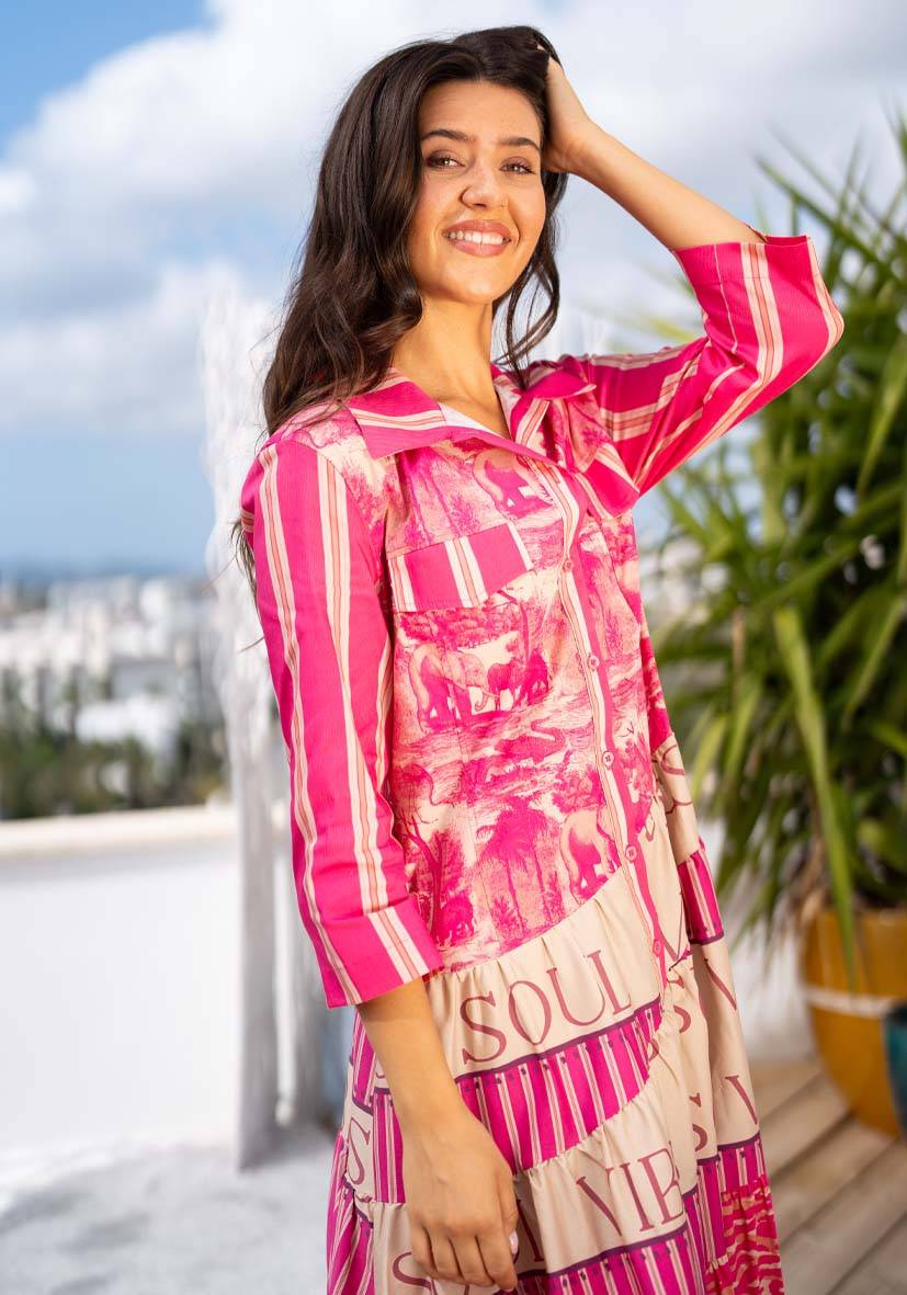 Miss Goodlife Dress Jungle Love