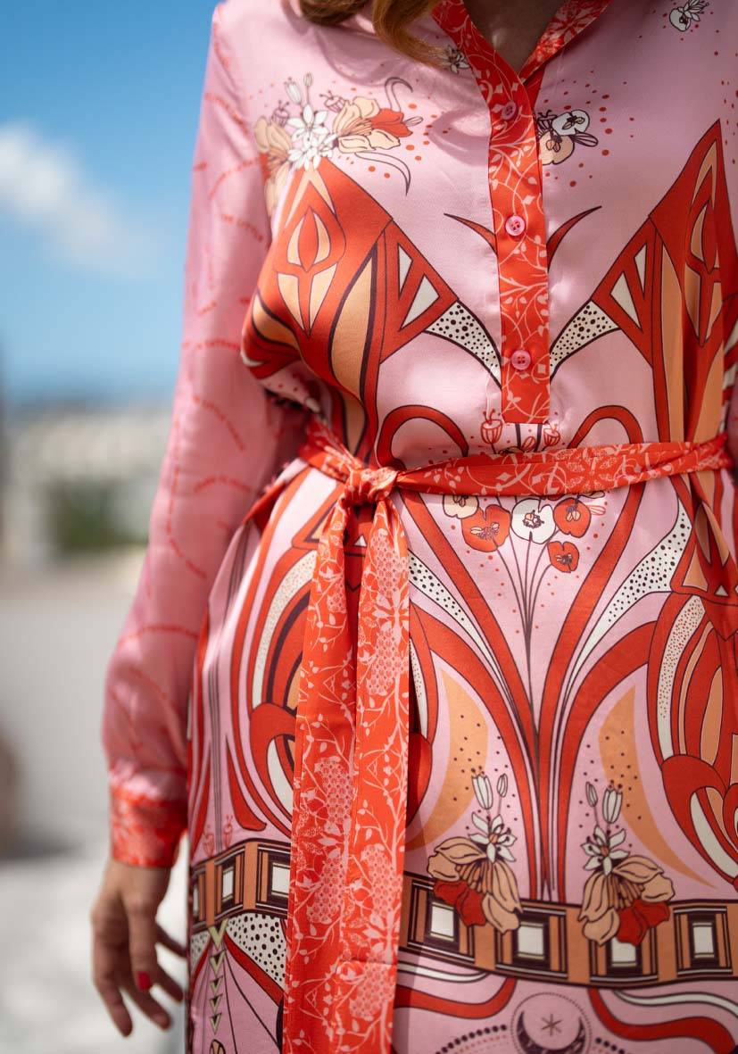 Miss Goodlife Dress Monkey Midi