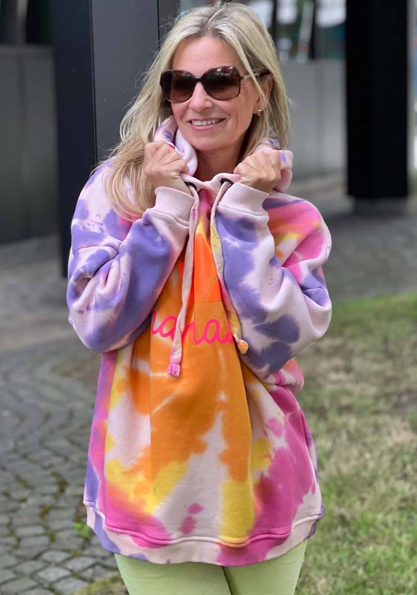 Miss Goodlife Hoodie Batik Namasté – Rose