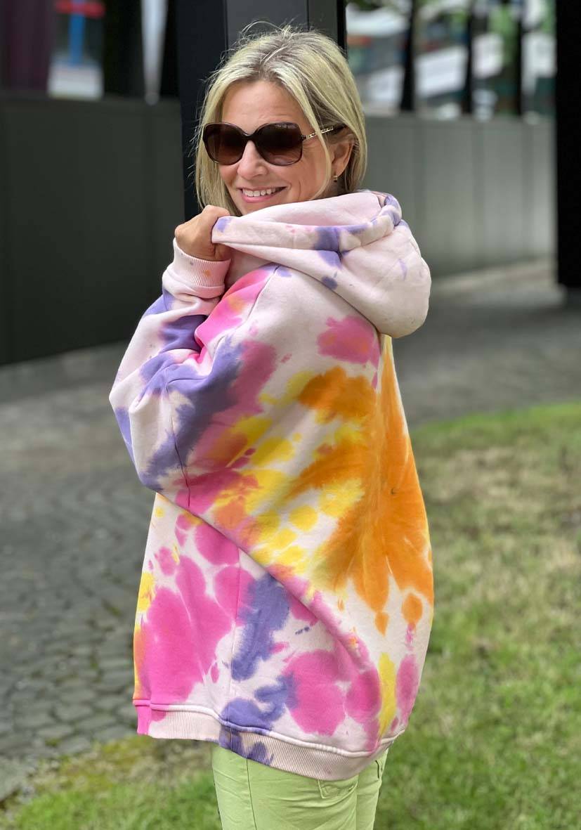 Miss Goodlife Hoodie Batik Namasté – Rose