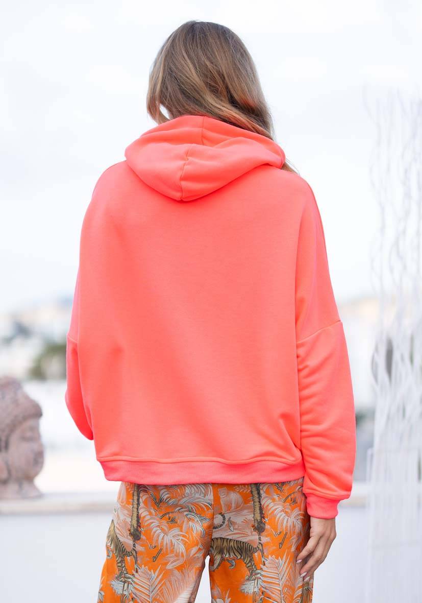 Miss Goodlife Hoodie True Love – Neonpink