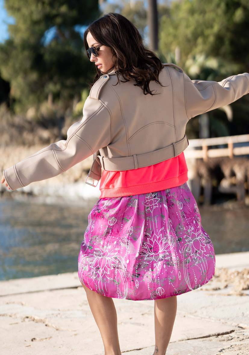 Miss Goodlife Jacket Colorful – Sand